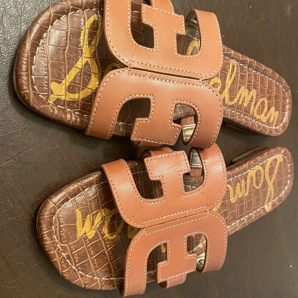 Sam Edelman brown sandals Size 8.5 - Like New!